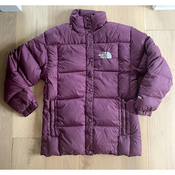 The North Face Men's XL Burgundy Down Puffer Jacket - Picture 1 of 2
